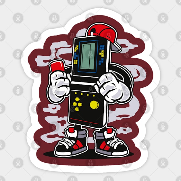 Brick Gamers Sticker by PaunLiviu